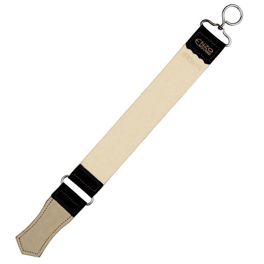 LEATHER STROP WITH HANDLE & HANGER